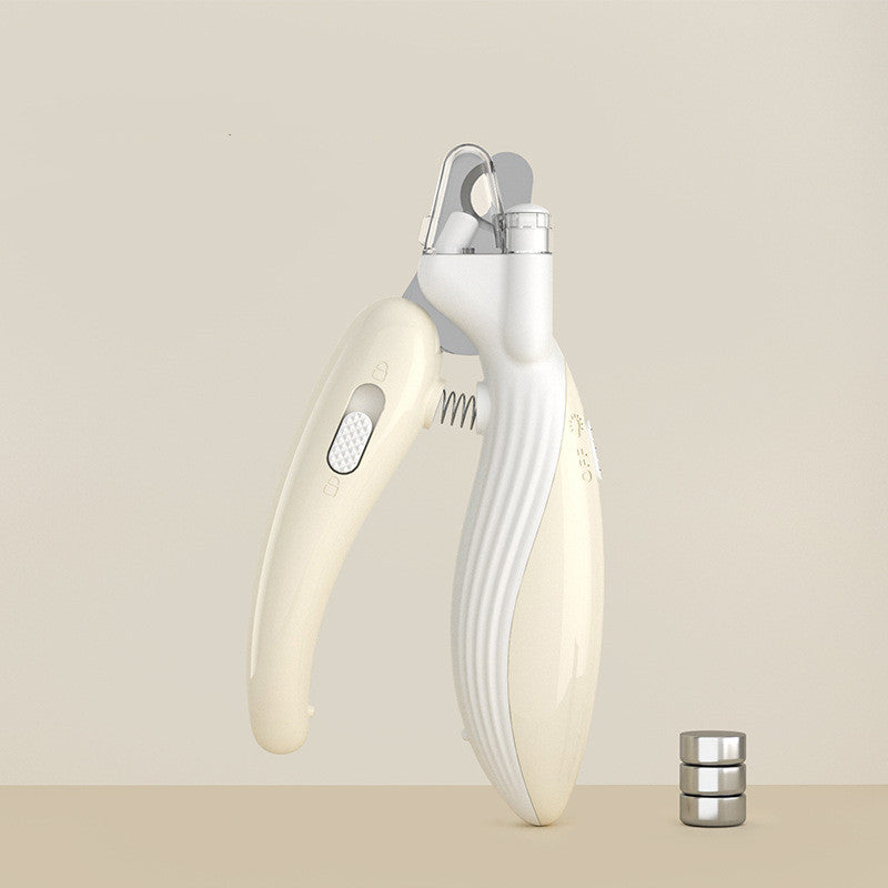Professional LED Electric Nail Grinder for Dogs and Cats - Pet Nail Clippers with Integrated LED Light