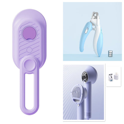 Professional LED Electric Nail Grinder for Dogs and Cats - Pet Nail Clippers with Integrated LED Light