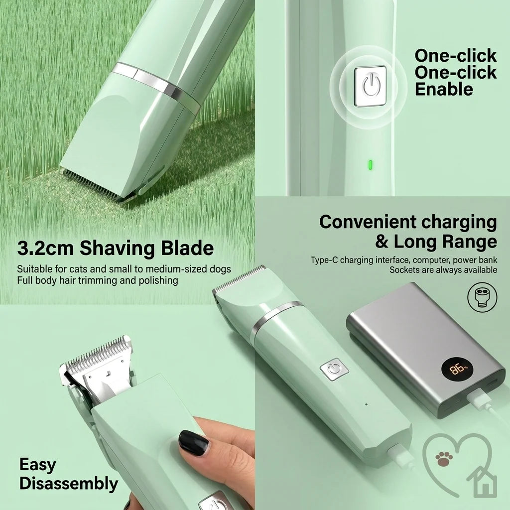 Whispergroom 4-In-1 Clipper Kit