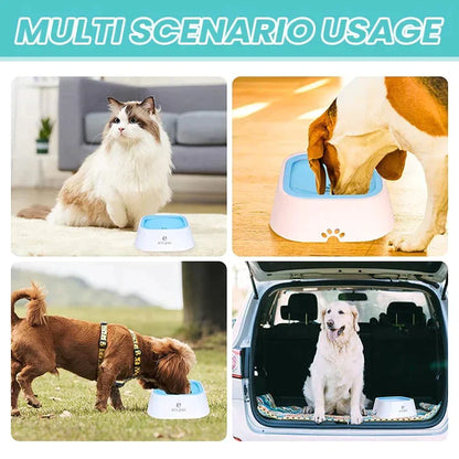Spill-Resistant Pet Water Bowl
