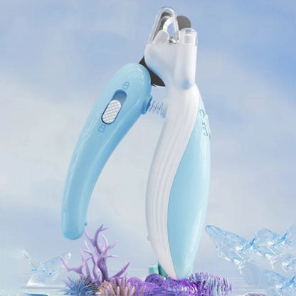 Professional LED Electric Nail Grinder for Dogs and Cats - Pet Nail Clippers with Integrated LED Light