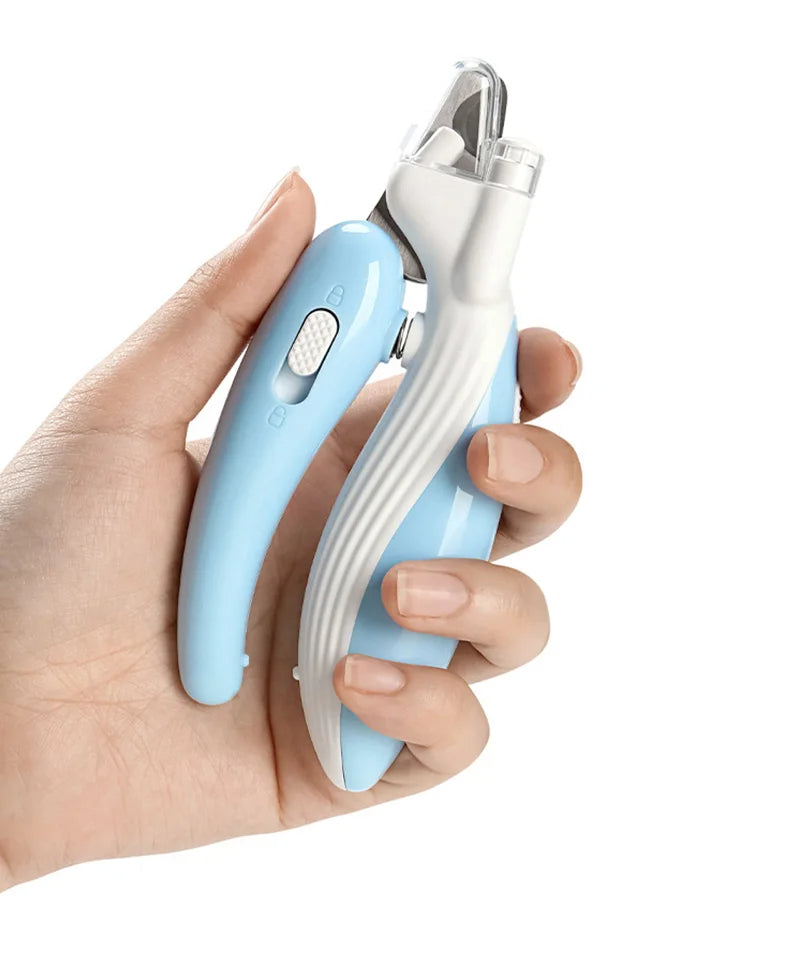 Professional LED Electric Nail Grinder for Dogs and Cats - Pet Nail Clippers with Integrated LED Light