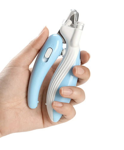 Professional LED Electric Nail Grinder for Dogs and Cats - Pet Nail Clippers with Integrated LED Light