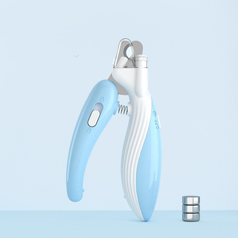 Professional LED Electric Nail Grinder for Dogs and Cats - Pet Nail Clippers with Integrated LED Light