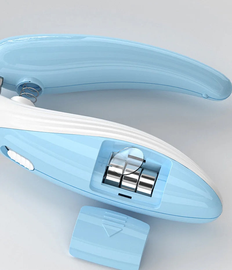 Professional LED Electric Nail Grinder for Dogs and Cats - Pet Nail Clippers with Integrated LED Light